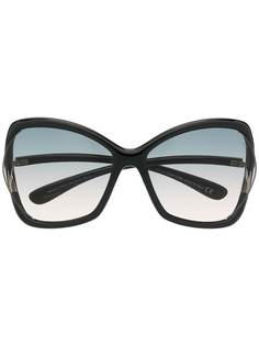 Tom Ford Eyewear массивные солнцезащитные очки с эффектом градиента