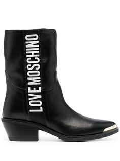 Love Moschino ботинки в стиле вестерн с логотипом