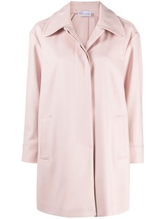 RED Valentino однотонное пальто