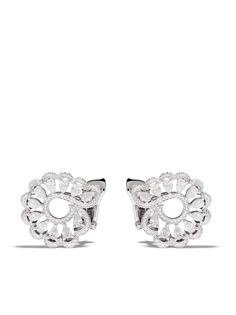 Chopard серьги из белого золота с бриллиантами