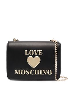 Love Moschino сумка на плечо с металлическим логотипом