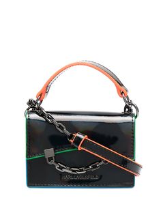 Karl Lagerfeld мини-сумка K/Karl Seven с голографическим эффектом