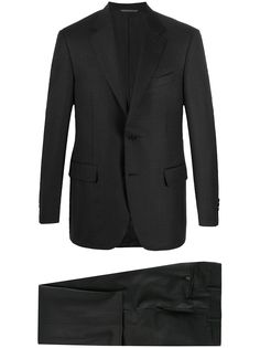 Canali клетчатый костюм-двойка