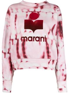 Isabel Marant Étoile толстовка с принтом тай-дай