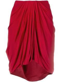 Isabel Marant юбка с завышенной талией и драпировкой