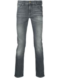 7 For All Mankind джинсы кроя слим с эффектом потертости