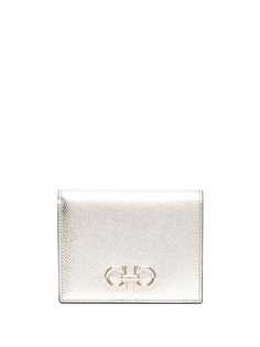 Salvatore Ferragamo кошелек с эффектом металлик
