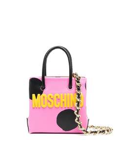 Moschino мини-сумка в горох