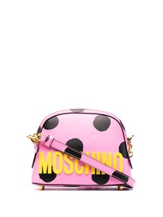 Moschino сумка через плечо с логотипом