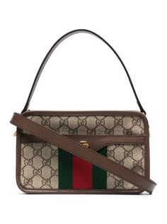 Gucci каркасная сумка с узором GG Supreme