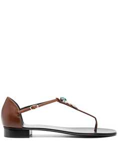 Giuseppe Zanotti сандалии с кристаллами