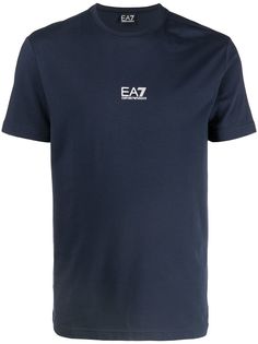 Ea7 Emporio Armani футболка с логотипом