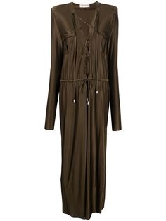 Alexandre Vauthier платье с кулиской