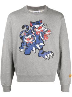 Kenzo толстовка Tiger из коллаборации с Kansai Yamamoto