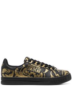Versace Jeans Couture кеды с принтом Barocco