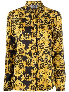 Versace Jeans Couture рубашка с принтом Baroque
