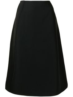 Jil Sander юбка миди А-силуэта