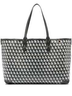 Anya Hindmarch сумка-тоут с геометричным принтом и логотипом