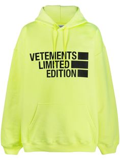 Vetements худи оверсайз с логотипом