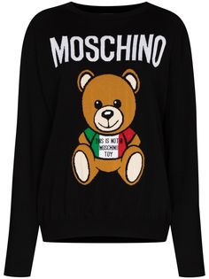 Moschino джемпер Italian Teddy Bear