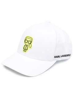 Karl Lagerfeld бейсболка K/Ikonik с нашивкой