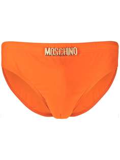 Moschino плавки с логотипом
