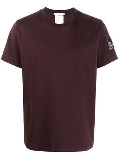Helmut Lang футболка с нашивкой-логотипом