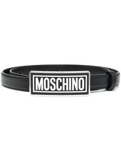 Moschino ремень с пряжкой-логотипом