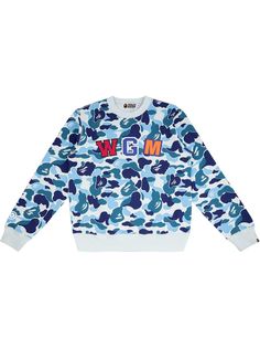 A BATHING APE® толстовка ABC Shark Crewneck