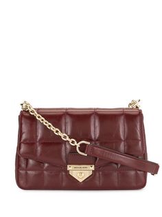 Michael Michael Kors большая стеганая сумка на плечо Soho