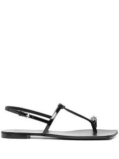 Giuseppe Zanotti сандалии с кристаллами