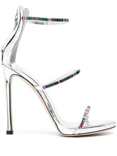 Giuseppe Zanotti босоножки с кристаллами