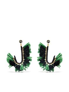 La Doublej серьги с кисточками