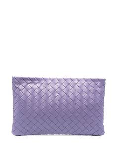 Bottega Veneta клатч с плетением Intrecciato