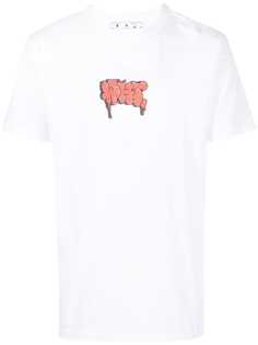 Off-White футболка с короткими рукавами и логотипом