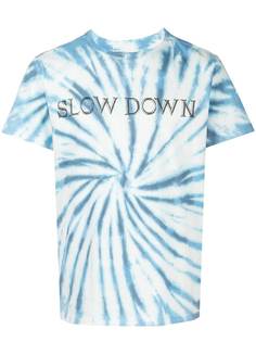 Isabel Marant футболка Slow Down с принтом тай-дай