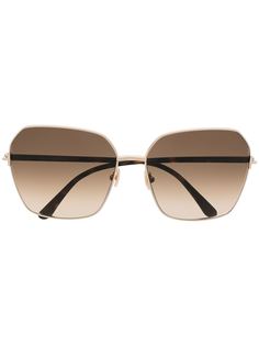 Tom Ford Eyewear солнцезащитные очки в квадратной оправе