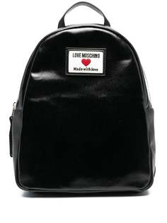 Love Moschino рюкзак с нашивкой-логотипом