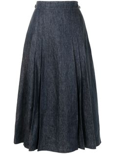 Gabriela Hearst юбка Lerna со складками