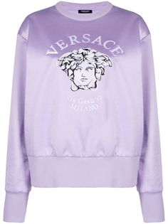 Versace Collection толстовка с декором Medusa