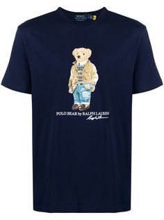 Polo Ralph Lauren футболка с принтом