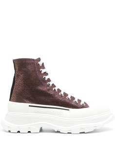 Alexander McQueen высокие кеды Tread Slick