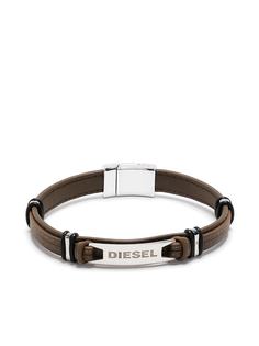 Diesel браслет с гравированным логотипом