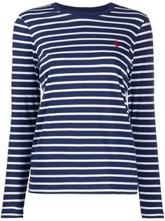 Polo Ralph Lauren футболка в полоску с длинными рукавами