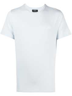 A.P.C. футболка с логотипом