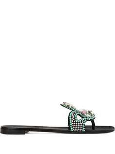 Giuseppe Zanotti сандалии Turchesite