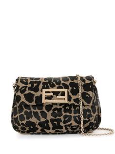 Fendi Pre-Owned сумка через плечо с леопардовым принтом