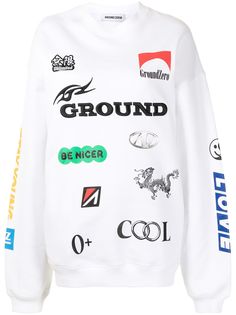 Ground Zero свитер с логотипом