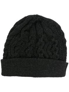 Thom Browne cable-knit beanie
