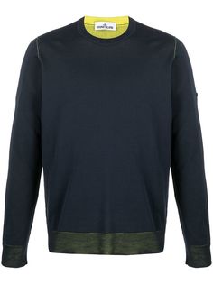Stone Island двусторонний джемпер